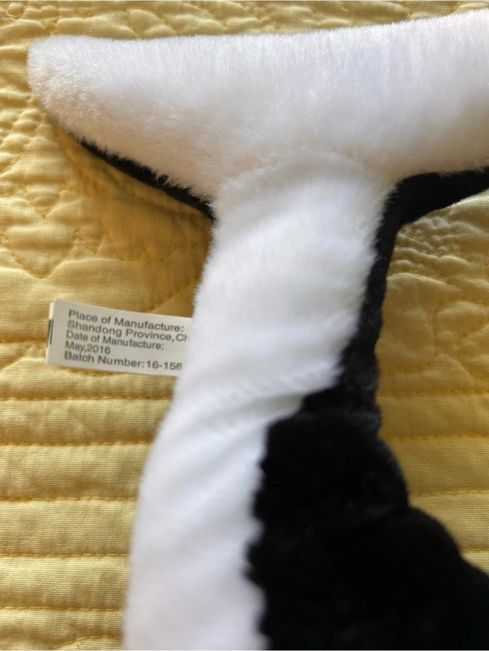 NWT Vintage SeaWorld Shamu Orca Plush Toy